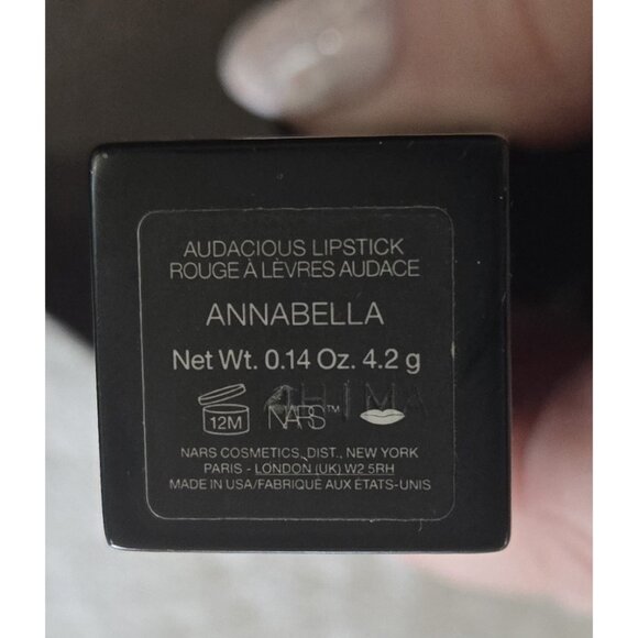 Nars Audacious Lipstick Color Annabella 9471 New Full Size 0.14 oz/4.2g Flaw - Picture 4 of 5